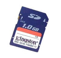 Tarjeta de Memoria SD 1Gb